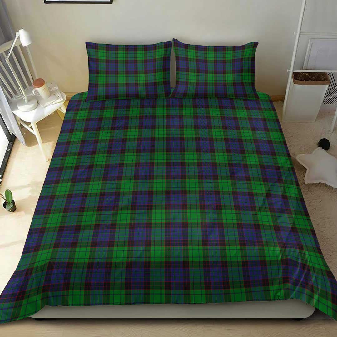 Stewart Old Modern Tartan Plaid Bedding Set