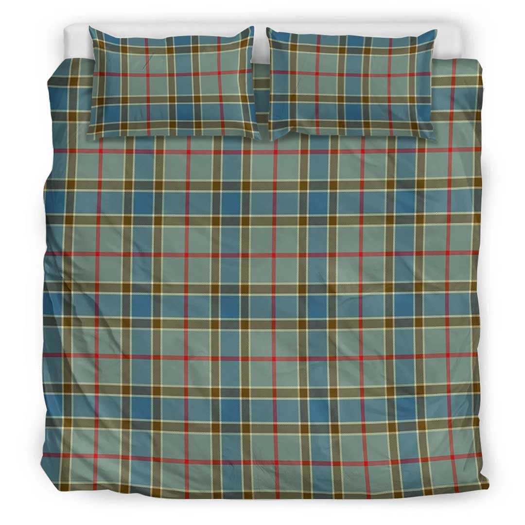Balfour Blue Tartan Plaid Bedding Set