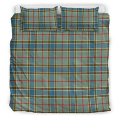 Balfour Blue Tartan Plaid Bedding Set