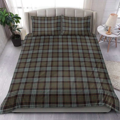 Stewart Old Weathered Tartan Plaid Bedding Set