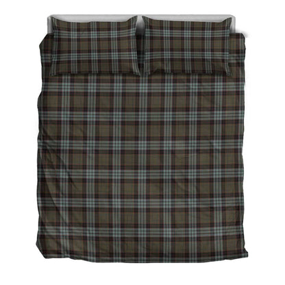 Stewart Old Weathered Tartan Plaid Bedding Set