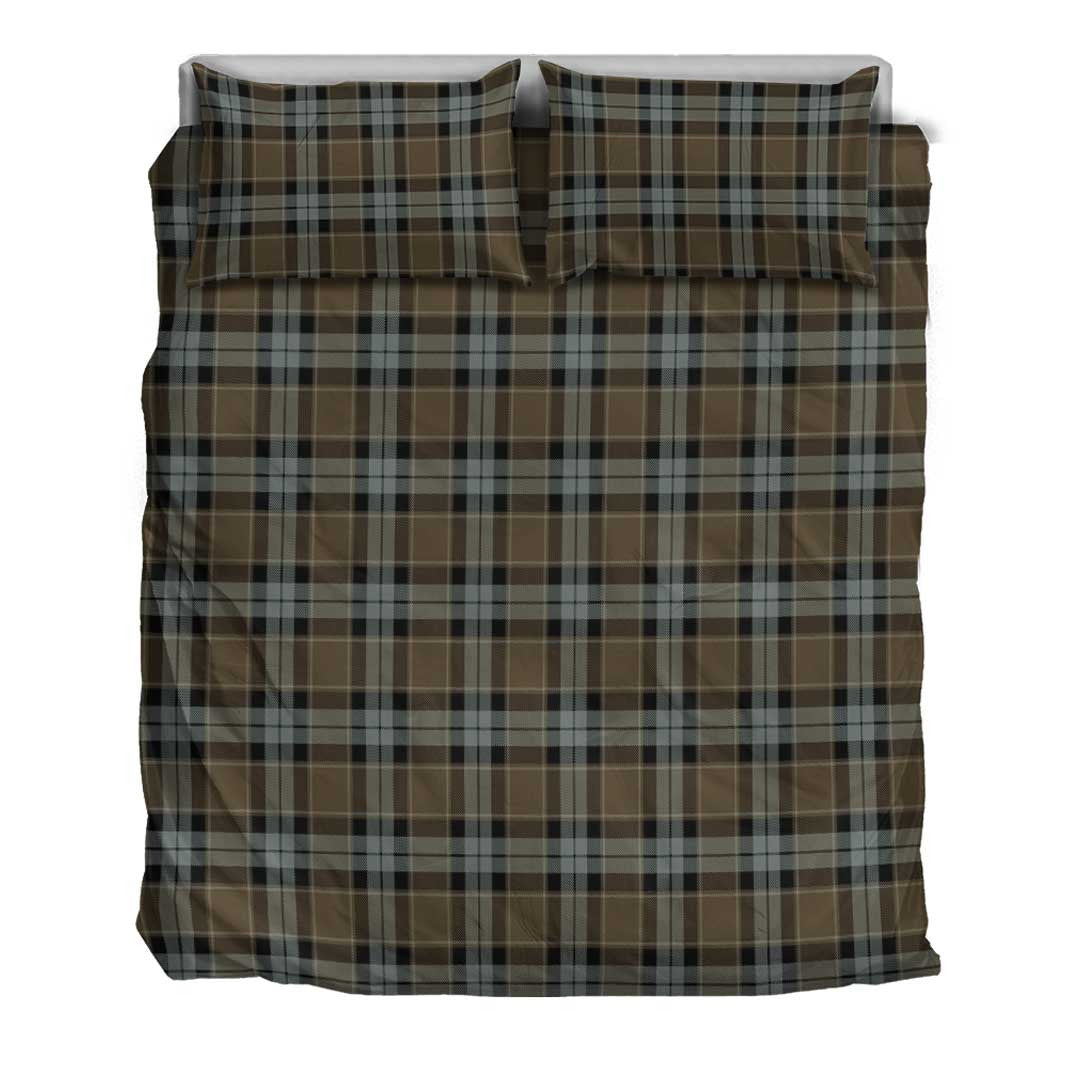 Graham Of Menteith Weathered Tartan Plaid Bedding Set