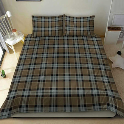 Graham Of Menteith Weathered Tartan Plaid Bedding Set