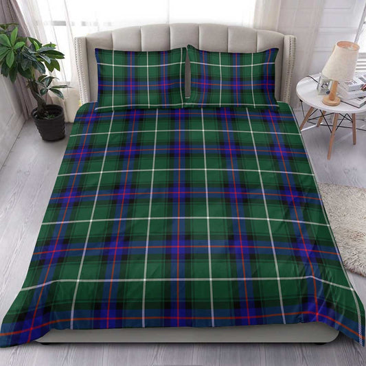 Macdonald Of The Isles Hunting Modern Tartan Plaid Bedding Set