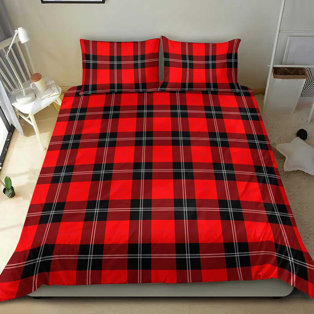 Ramsay Modern Tartan Plaid Bedding Set