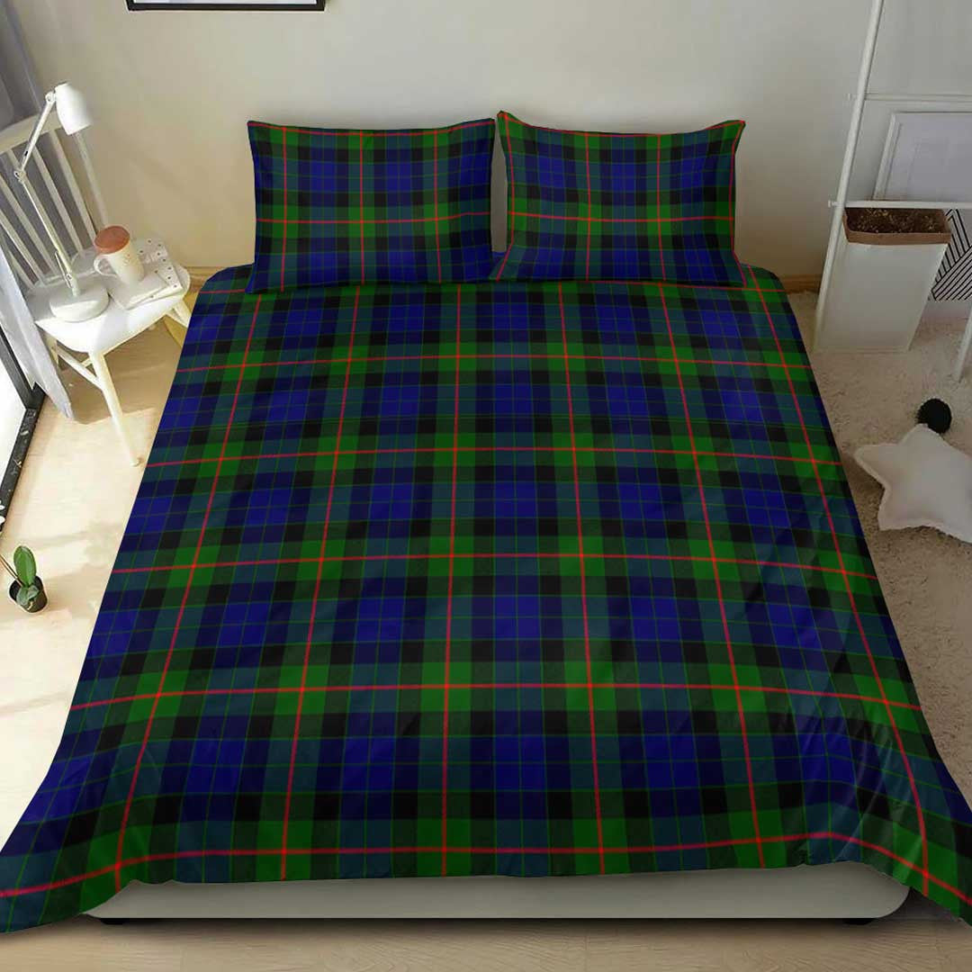 Gunn Modern Tartan Plaid Bedding Set