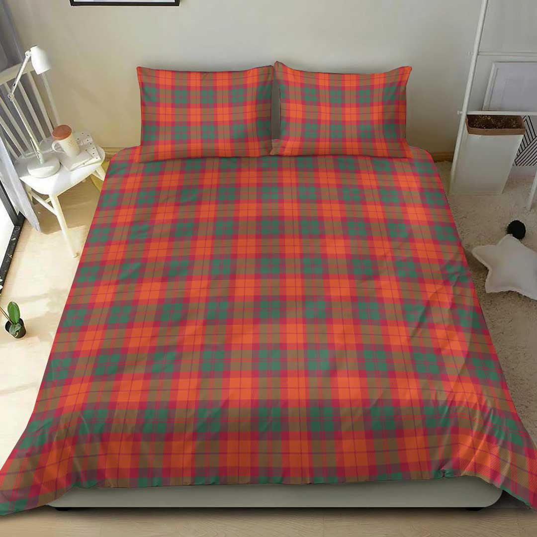 Macnab Ancient Tartan Plaid Bedding Set