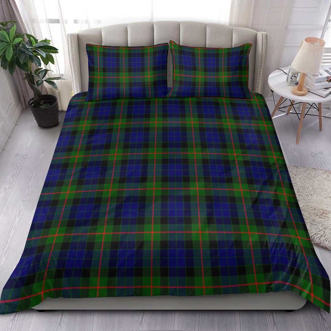 Gunn Modern Tartan Plaid Bedding Set