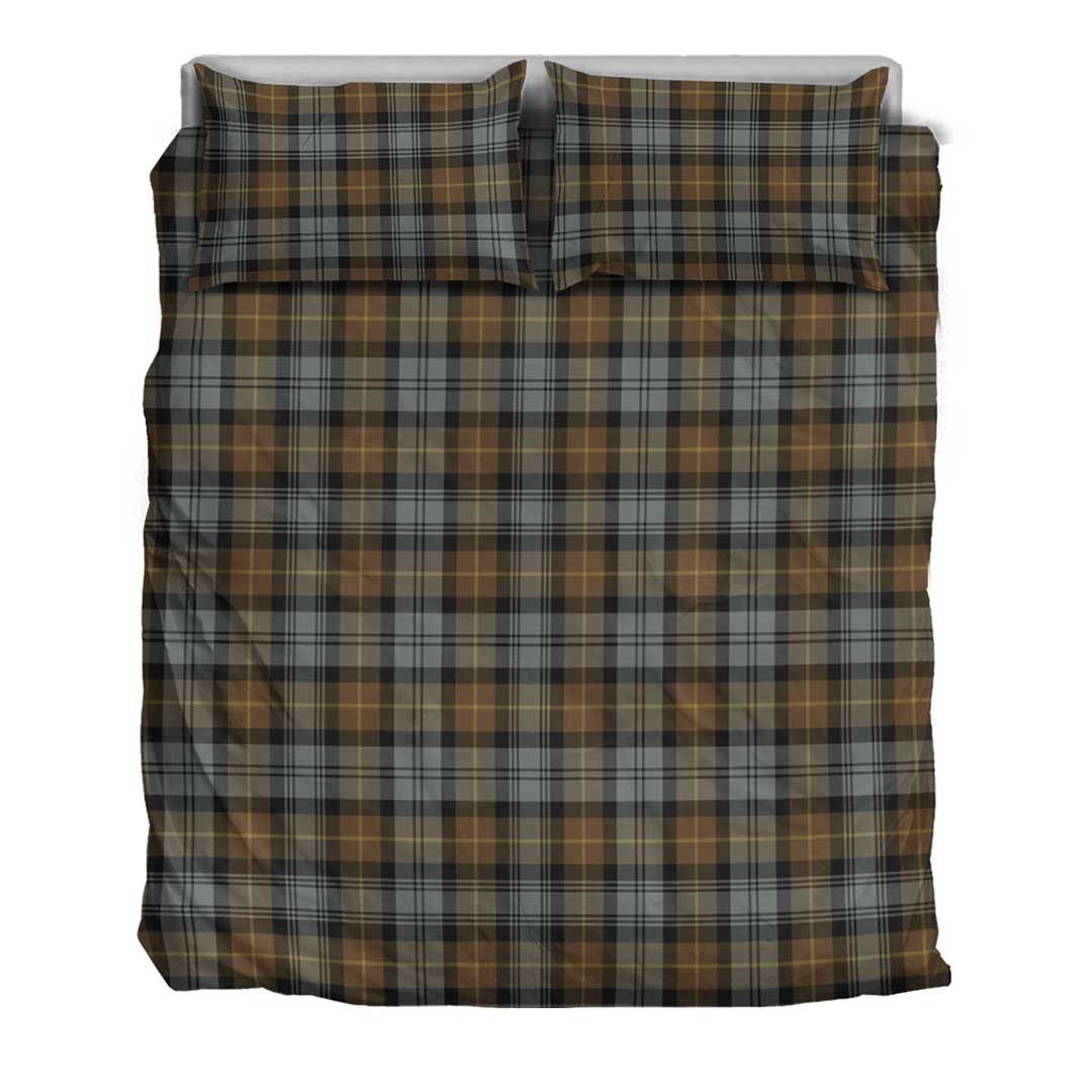 Gordon Weathered Tartan Plaid Bedding Set