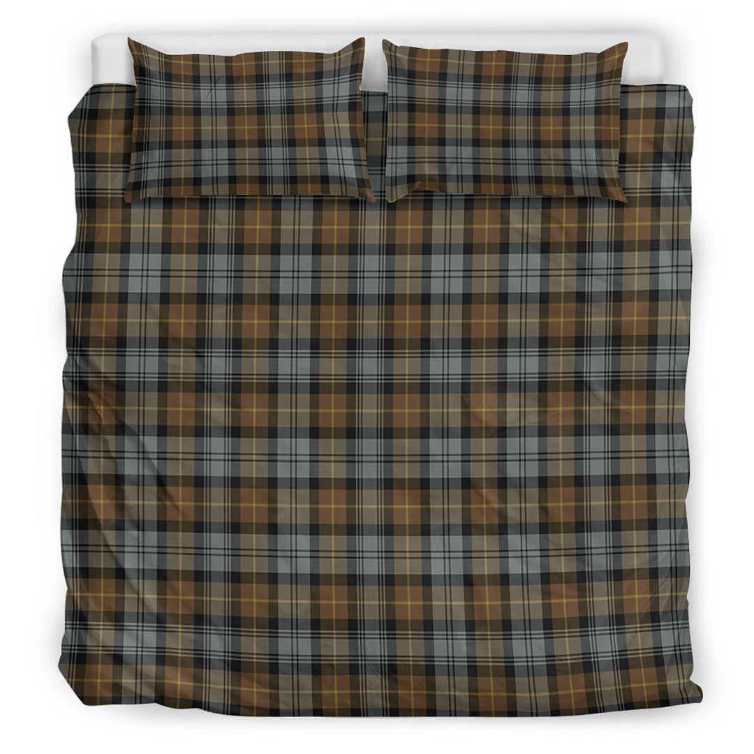 Gordon Weathered Tartan Plaid Bedding Set