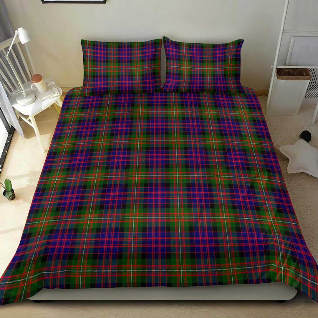 Macdonnell Of Glengarry Modern Tartan Plaid Bedding Set