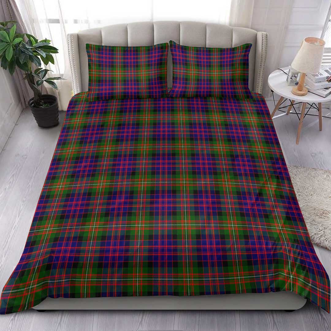 Macdonnell Of Glengarry Modern Tartan Plaid Bedding Set