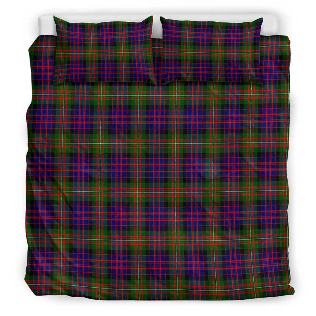 Macdonnell Of Glengarry Modern Tartan Plaid Bedding Set