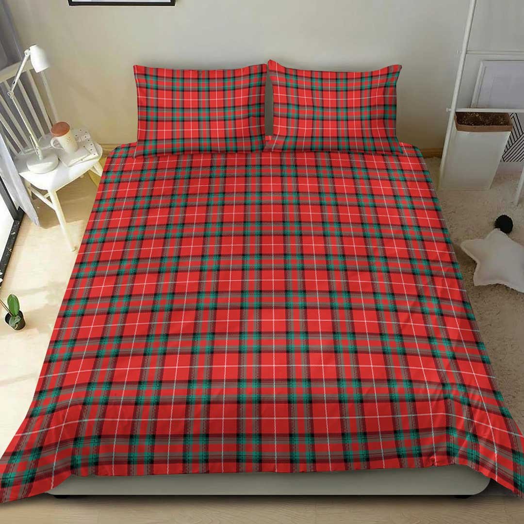 Stuart Of Bute Tartan Plaid Bedding Set