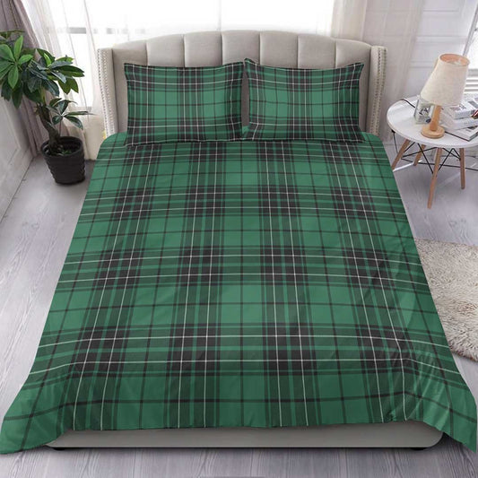 Maclean Hunting Tartan Plaid Bedding Set