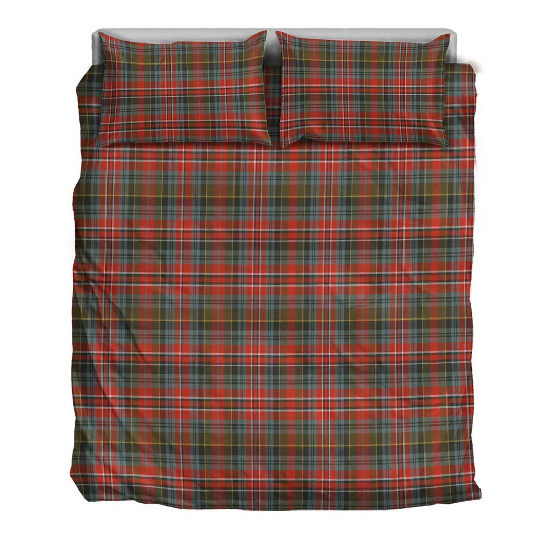 Macpherson Weathered Tartan Plaid Bedding Set