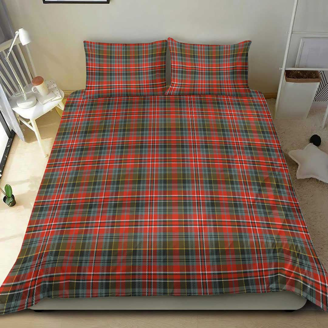 Macpherson Weathered Tartan Plaid Bedding Set