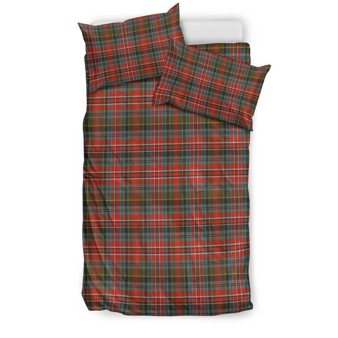 Macpherson Weathered Tartan Plaid Bedding Set