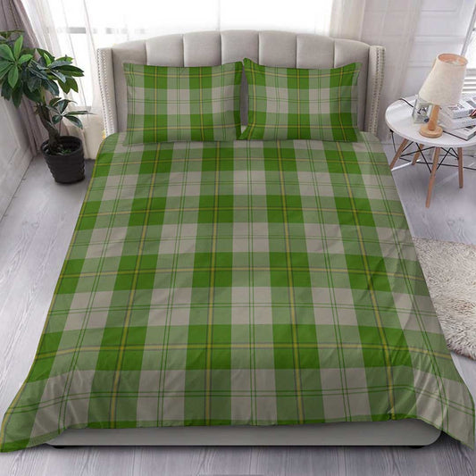 Cunningham Dress Green Dancers Tartan Plaid Bedding Set