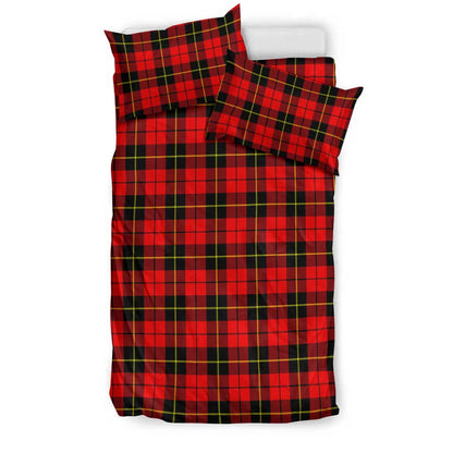 Wallace Hunting - Red Tartan Plaid Bedding Set