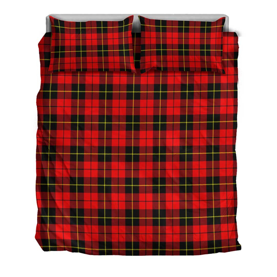 Wallace Hunting - Red Tartan Plaid Bedding Set