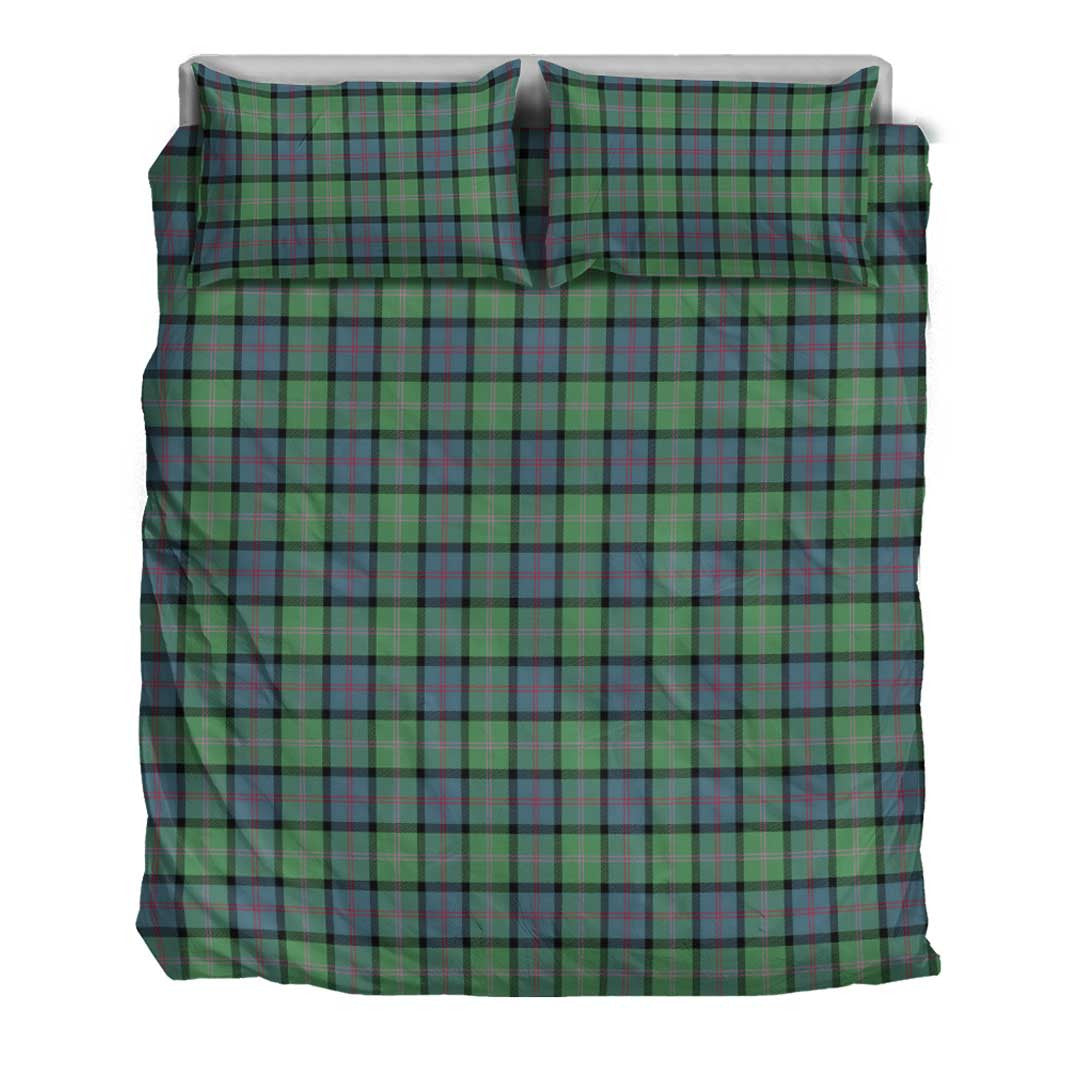 Macthomas Ancient Tartan Plaid Bedding Set