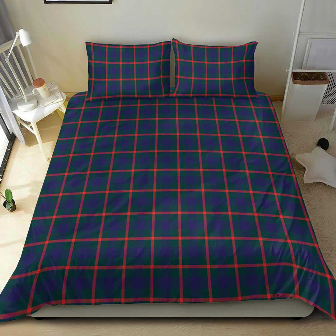 Agnew Modern Tartan Plaid Bedding Set