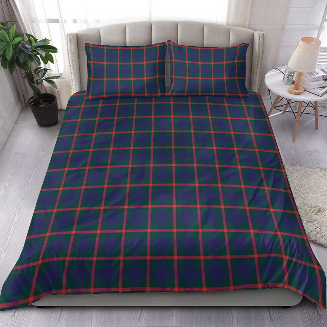 Agnew Modern Tartan Plaid Bedding Set