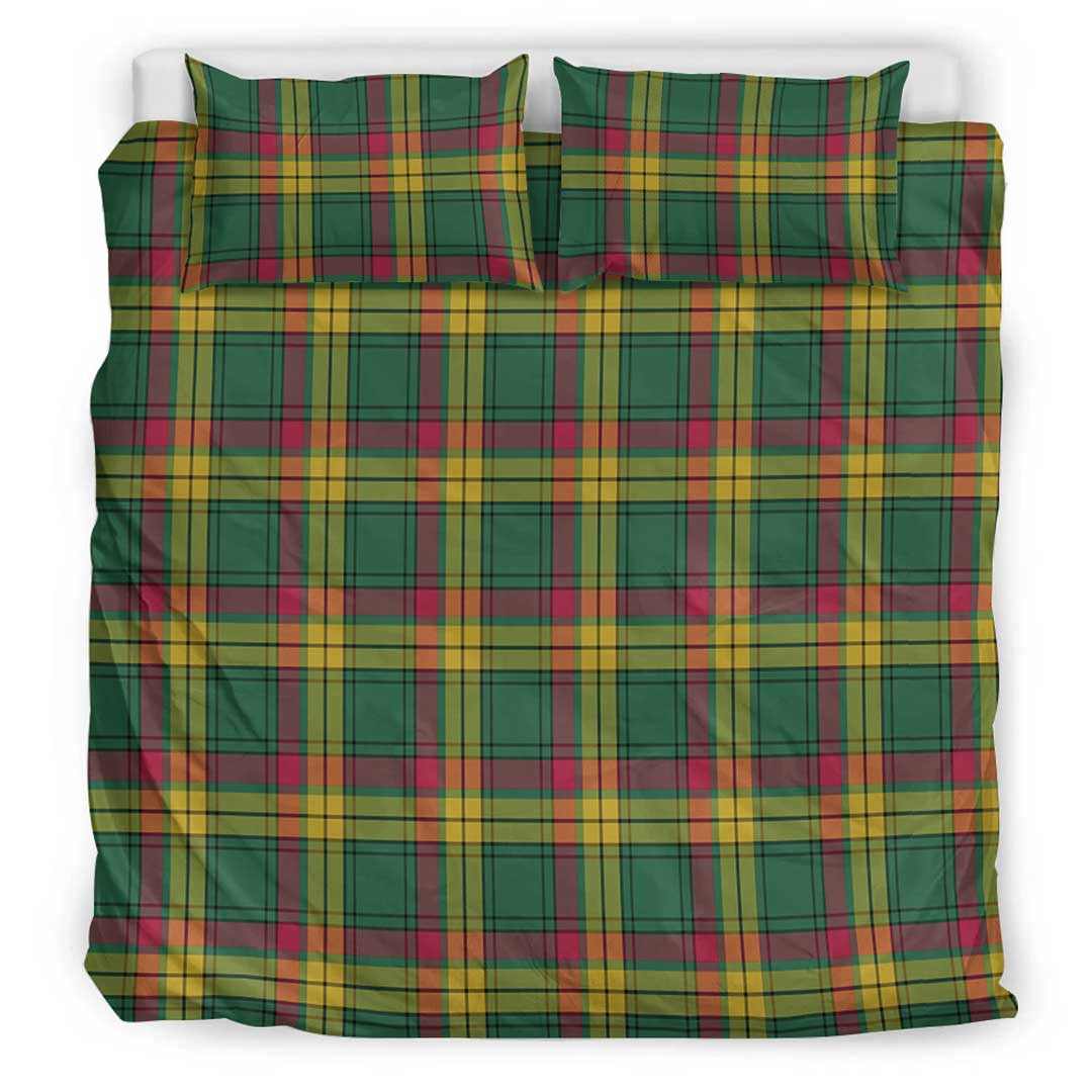 Macmillan Old Ancient Tartan Plaid Bedding Set