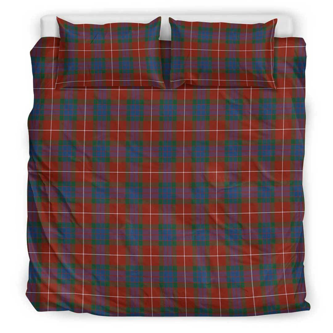 Fraser Ancient Tartan Plaid Bedding Set