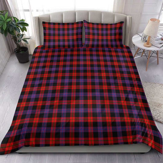 Brown Modern Tartan Plaid Bedding Set