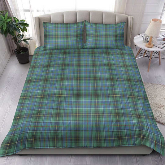 Macinnes Ancient Tartan Plaid Bedding Set