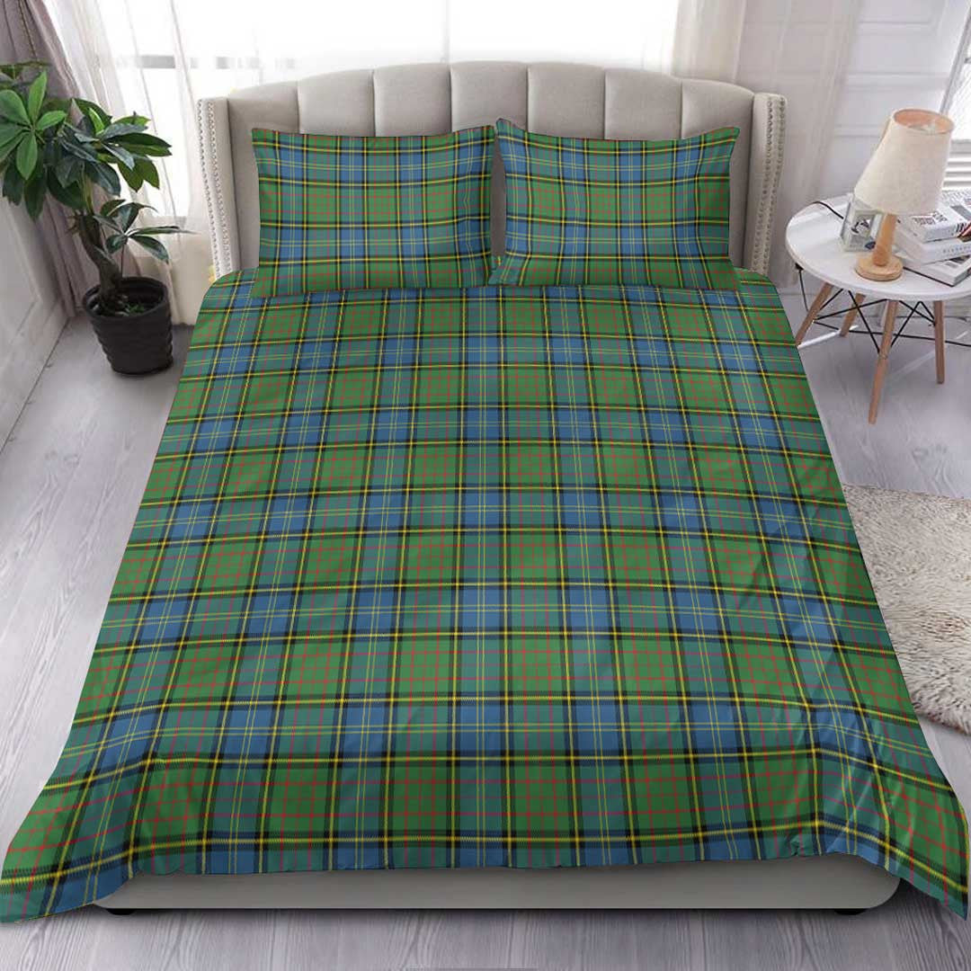 Macmillan Hunting Ancient Tartan Plaid Bedding Set