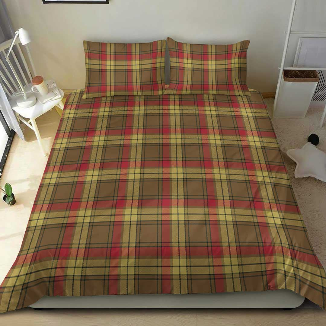 Macmillan Old Weathered Tartan Plaid Bedding Set