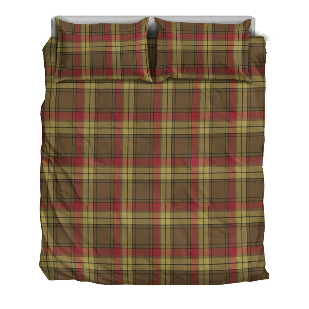 Macmillan Old Weathered Tartan Plaid Bedding Set