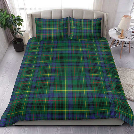 Stewart Hunting Modern Tartan Plaid Bedding Set