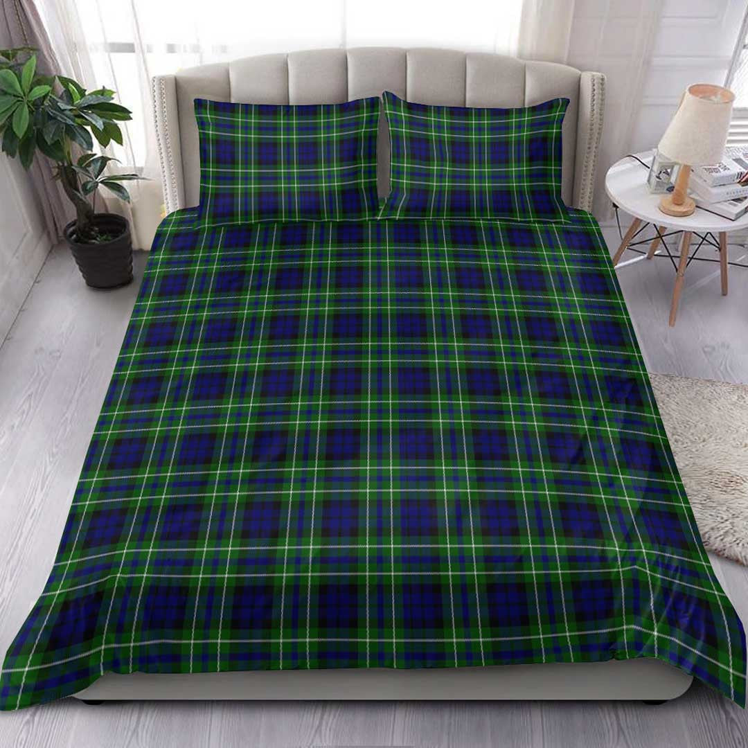 Macneil Of Colonsay Modern Tartan Plaid Bedding Set