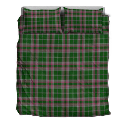 Gray Tartan Plaid Bedding Set