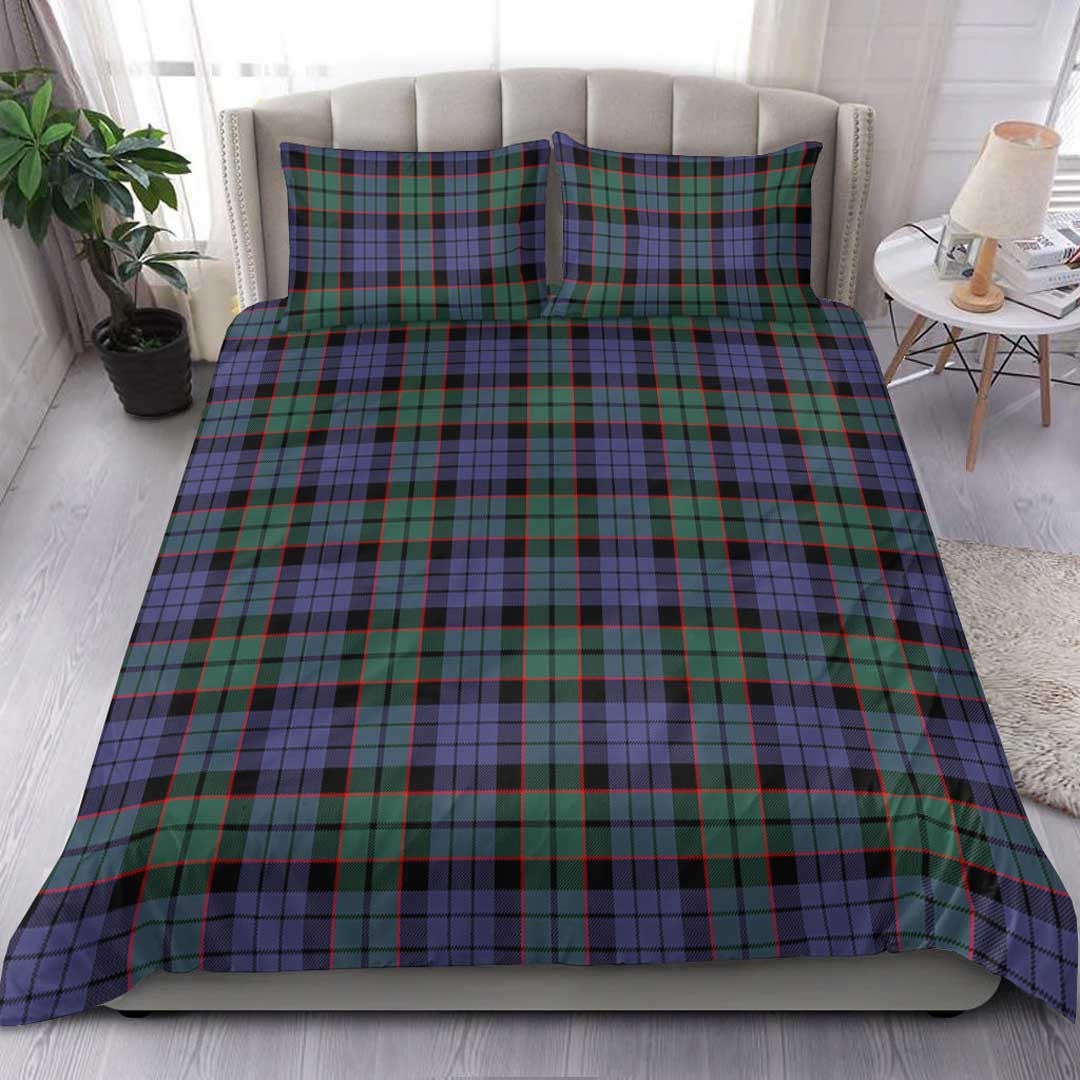 Fletcher Modern Tartan Plaid Bedding Set