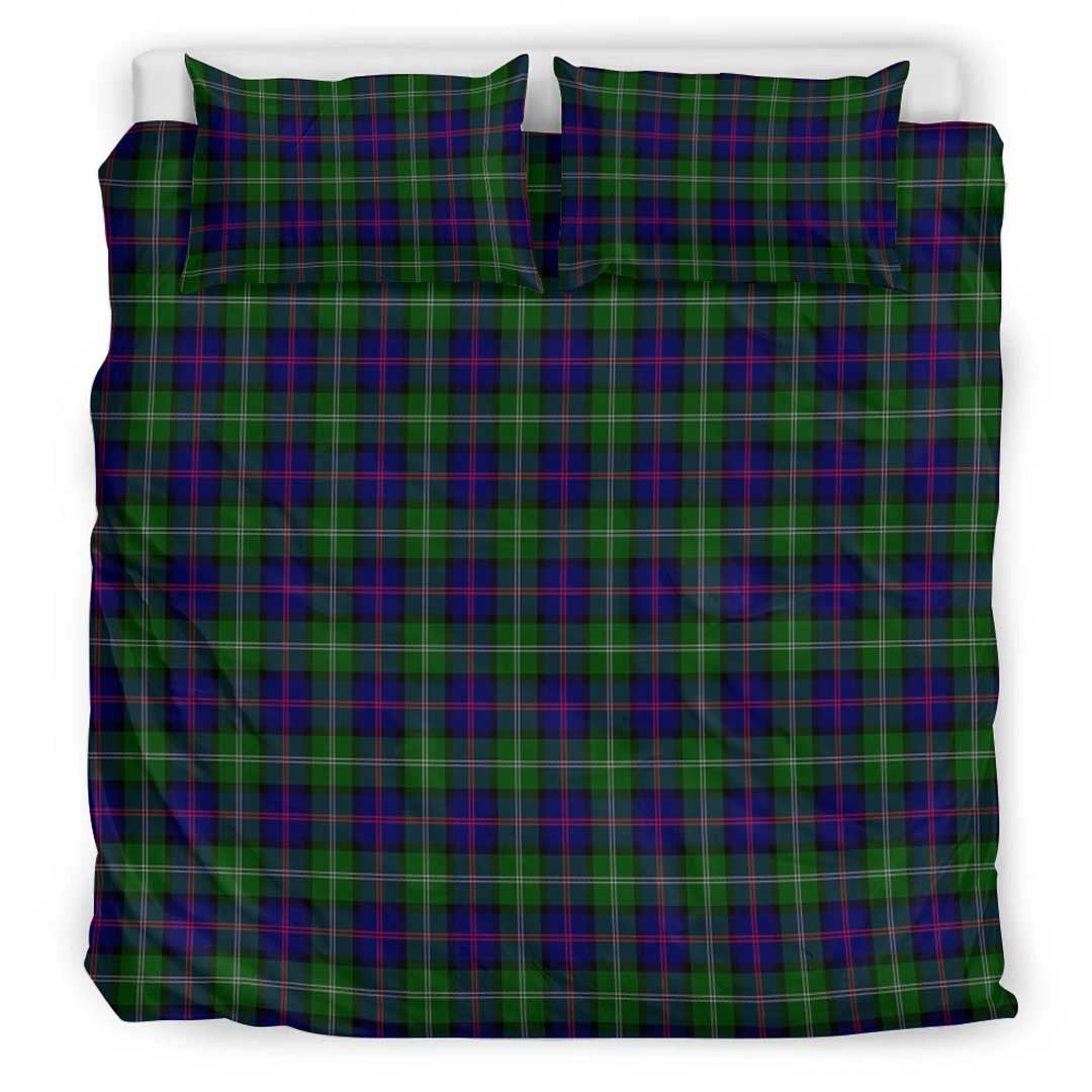 Macthomas Modern Tartan Plaid Bedding Set