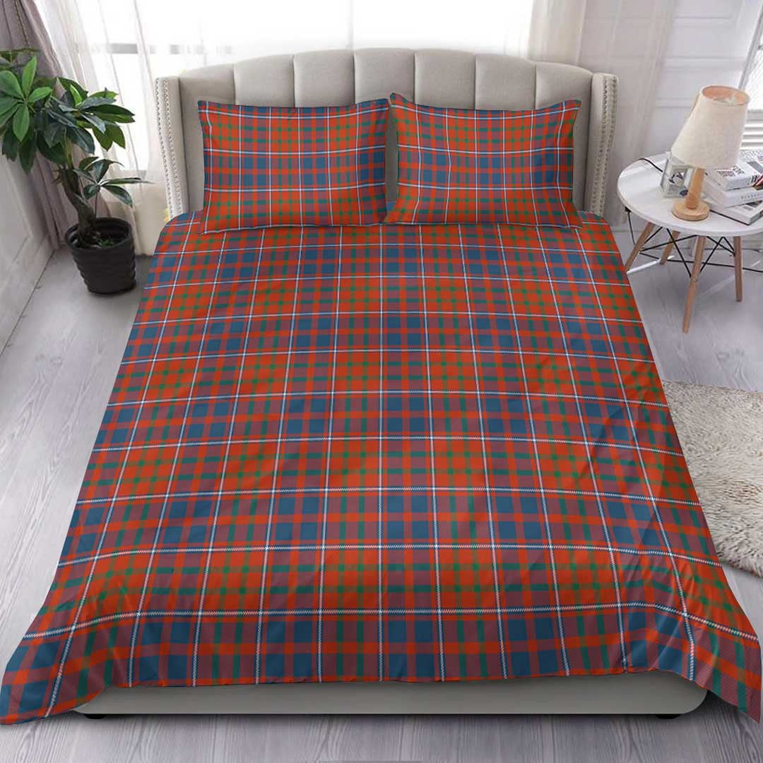 Cameron Of Lochiel Ancient Tartan Plaid Bedding Set