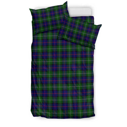 Macthomas Modern Tartan Plaid Bedding Set