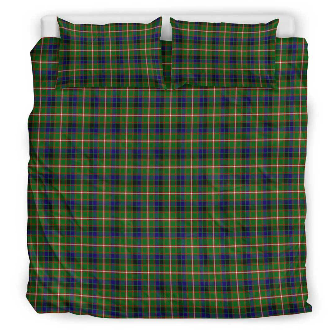 Reid Green Tartan Plaid Bedding Set