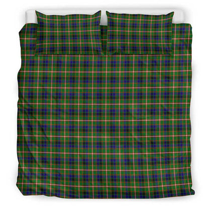 Reid Green Tartan Plaid Bedding Set