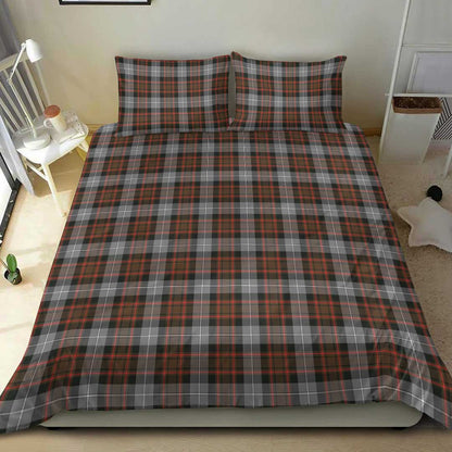 Macrae Hunting Weathered Tartan Plaid Bedding Set