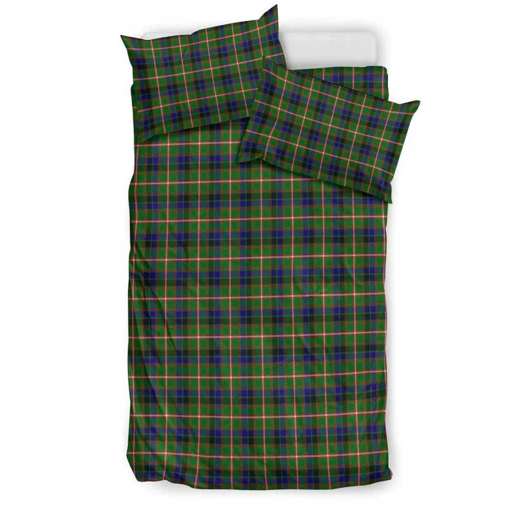 Reid Green Tartan Plaid Bedding Set