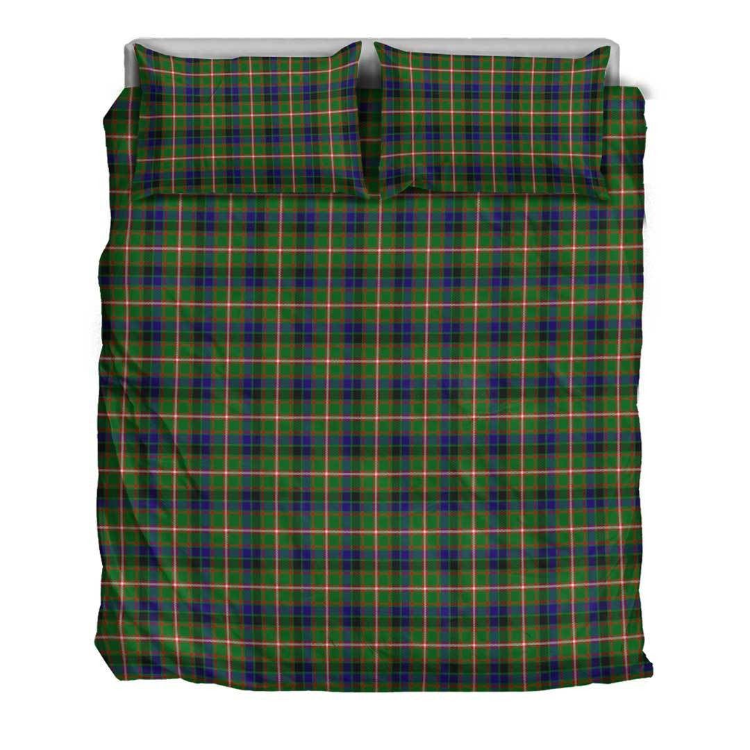 Reid Green Tartan Plaid Bedding Set