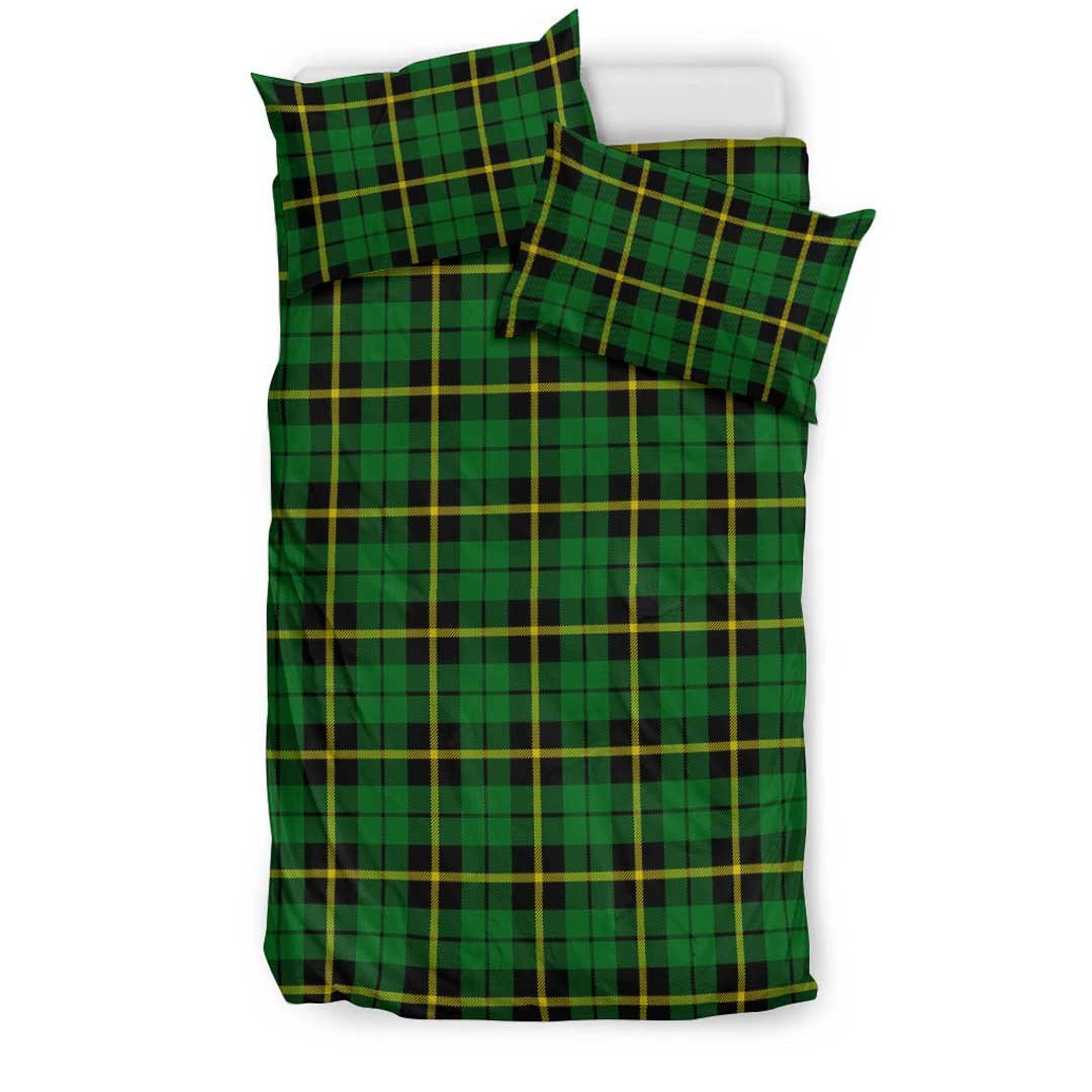 Wallace Hunting - Green Tartan Plaid Bedding Set