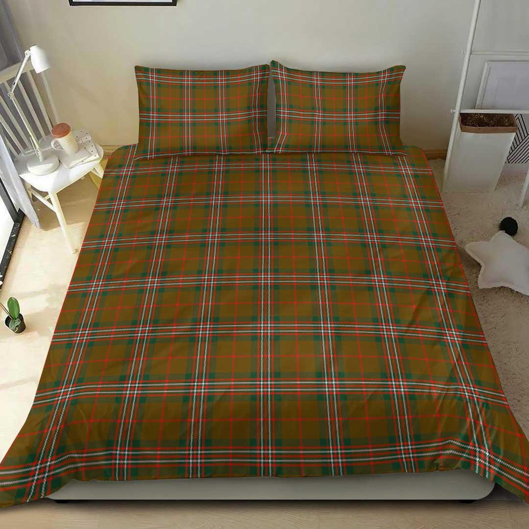 Scott Brown Modern Tartan Plaid Bedding Set