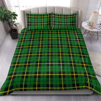 Wallace Hunting - Green Tartan Plaid Bedding Set